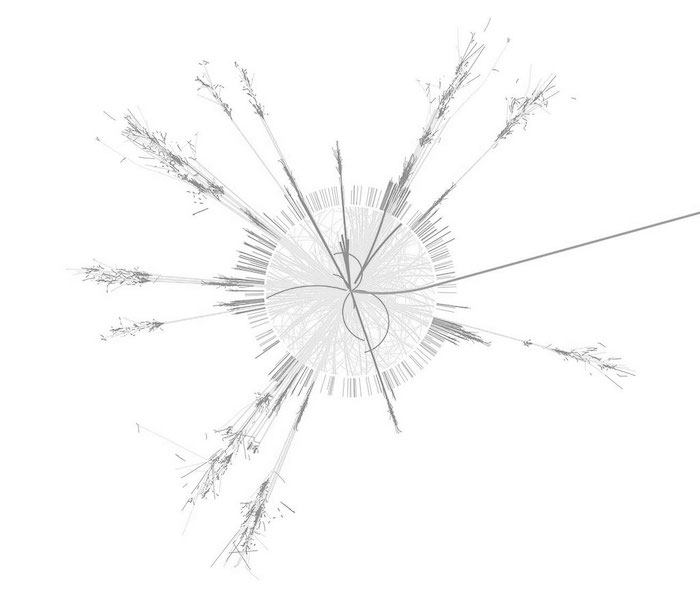 Particle collision at CERN